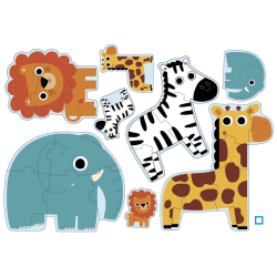 Acheter puzzle enfant Djeco Primo Dans la Jungle