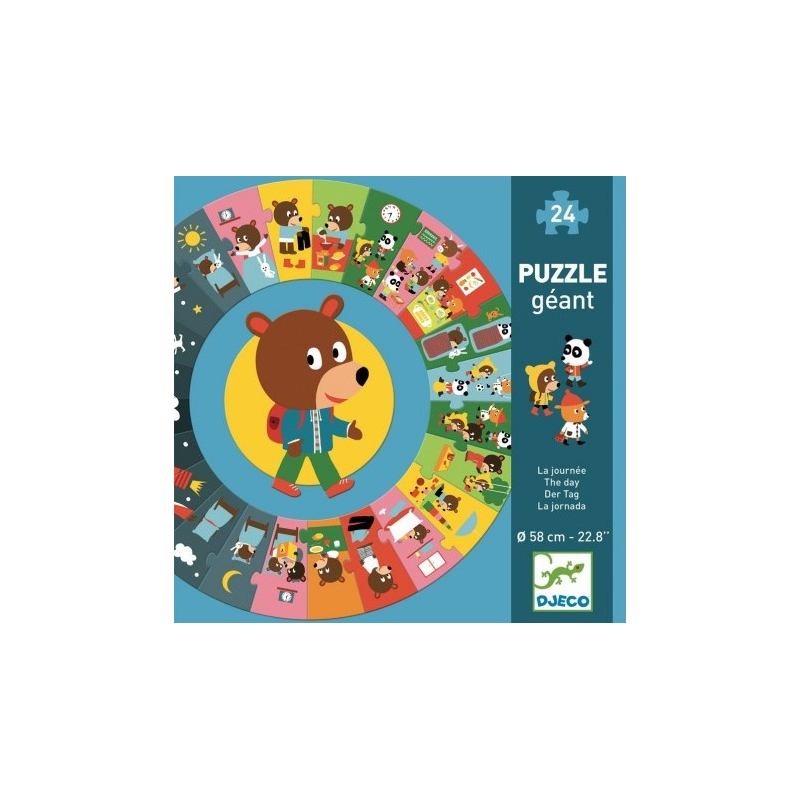Acheter puzzle enfant Djeco La Journée
