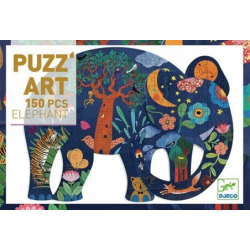 Acheter puzzle Djeco Puzz'Art Elephant