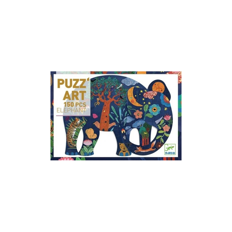 Acheter puzzle Djeco Puzz'Art Elephant