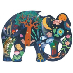 Acheter puzzle Djeco Puzz'Art Elephant