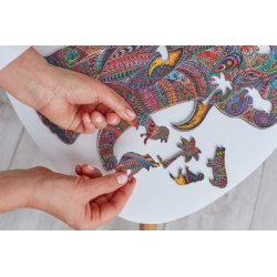 Acheter un puzzle créatif en bois L'éléphant Impérial