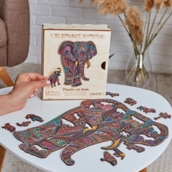 Acheter un puzzle créatif en bois L'éléphant Impérial