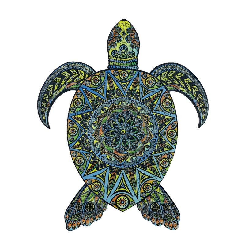 Acheter un puzzle créatif en bois La Tortue Tropicale