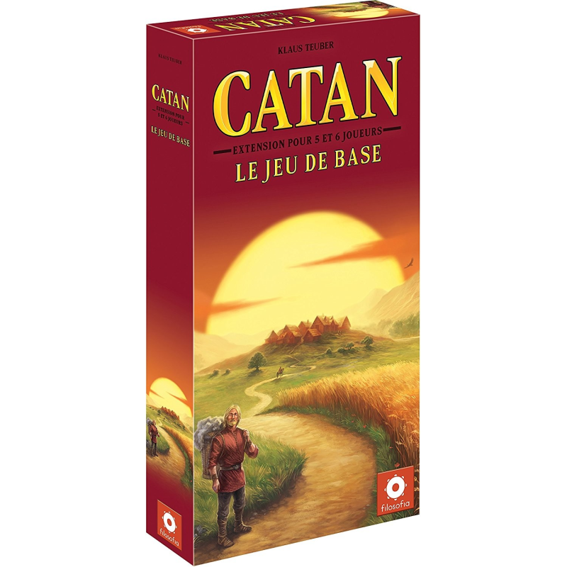 Acheter le jeu de société catan extension 5/6 joueurs