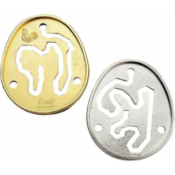 Découvrez le casse-tête métal l'Oeuf de la marque Hanayama.