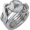 Découvrez le casse-tête métal Ring 2 de la marque Hanayama.