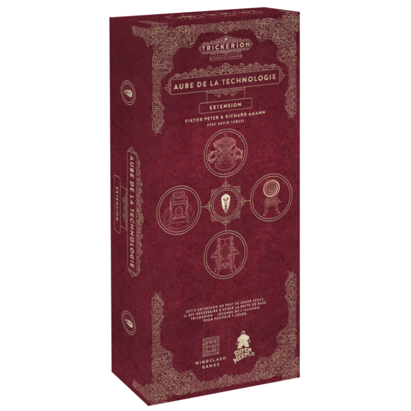 Acheter le jeu de société Trickerion Extension L'Aube de la Technologie