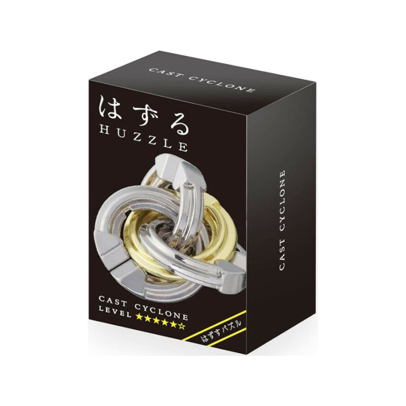 Découvrez le casse-tête métal CYCLONE de la marque Huzzle