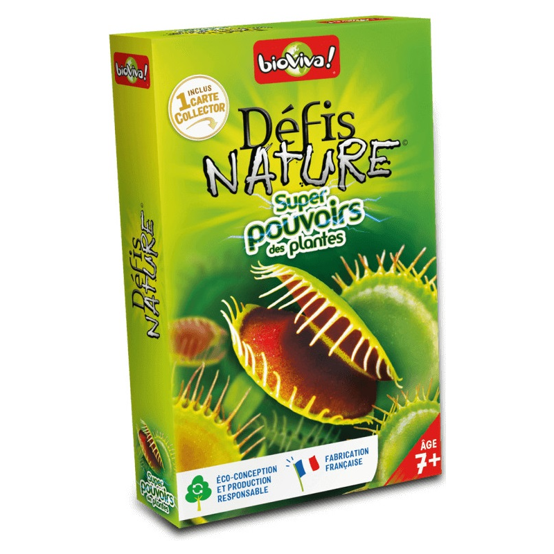 L'édition Super Pouvoir des Plantes de Défis Nature.