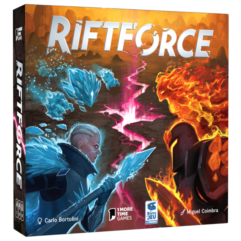 Acheter le jeu de société Riftforce la boite de jeu