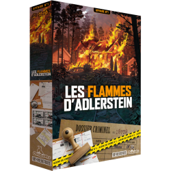 Acheter le jeu de société d'enquête Les Flammes d'Adlerstein
