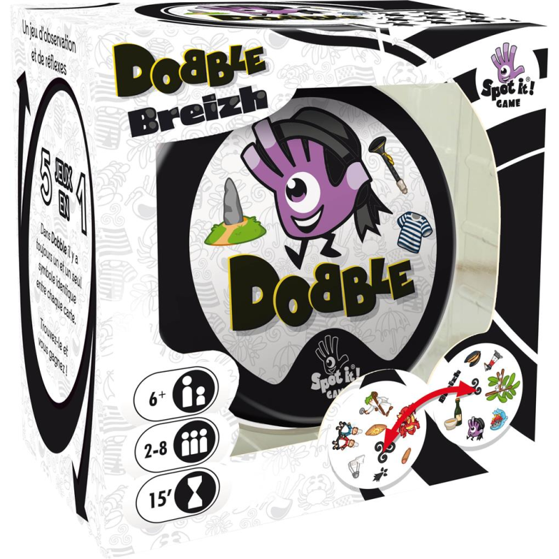 Acheter jeu de société Dobble Breizh