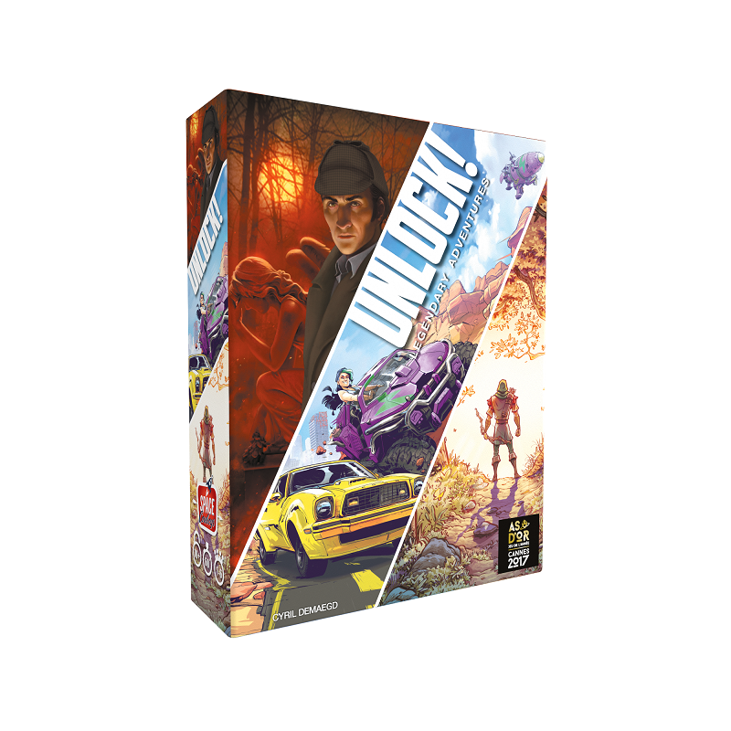 Acheter le jeu de société d'escape Game Unlock 8 Mythic Adventures