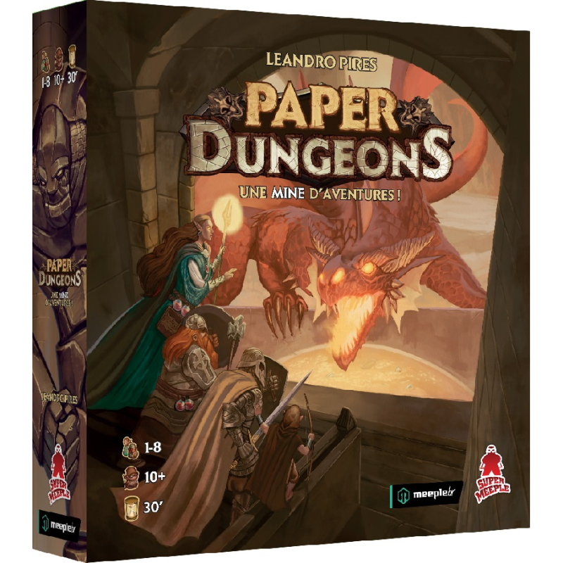 Acheter le jeu de société Paper Dungeon