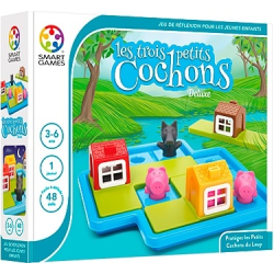 les trois petits Cochons est un Casse-tête de la marque Smart Games