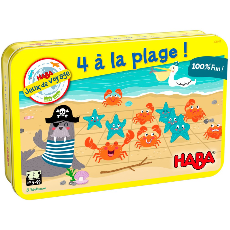Acheter le jeu de société 4 à la plage !