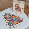 Acheter un puzzle créatif en bois Tendre Chat