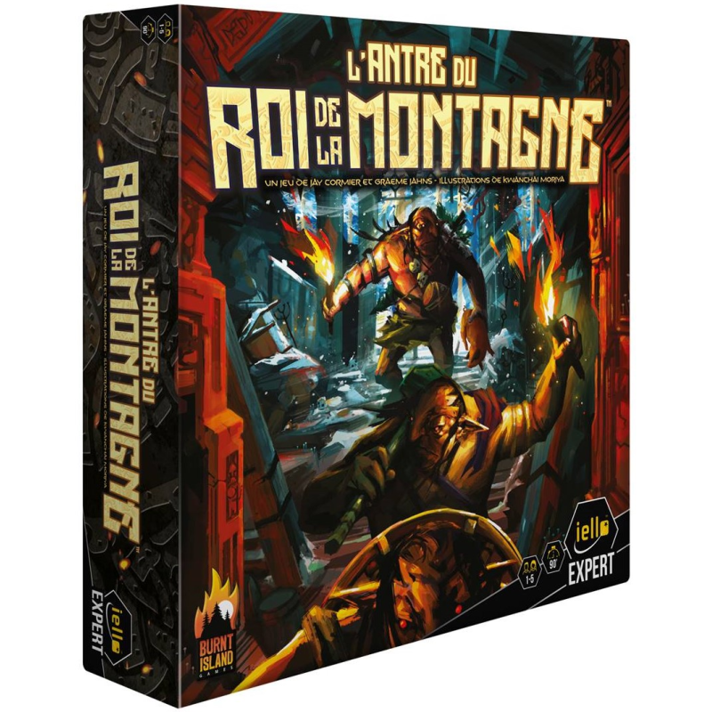 Acheter jeu de société l'Antre du Roi de la Montagne iello Expert