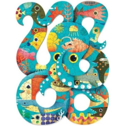Acheter puzzle Djeco Puzz'Art Octopus
