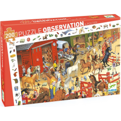 Acheter puzzle Djeco Observation Equitation
