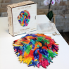 Acheter un puzzle créatif en bois Lion Mozaïk