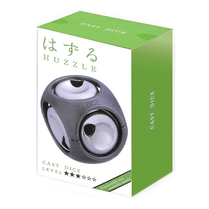 Découvrez le casse-tête métal Dice de la marque Huzzle