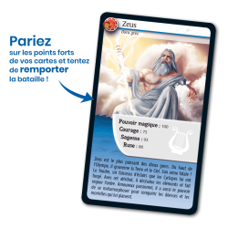 L'édition Mythologie Héros et Dieux de Défis Nature.