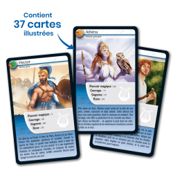 L'édition Mythologie Héros et Dieux de Défis Nature.