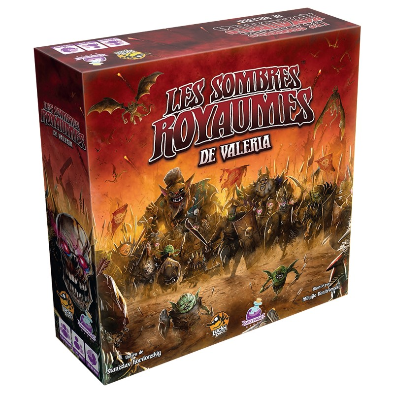 Acheter jeu de société Les Sombres Royaume de Valeria