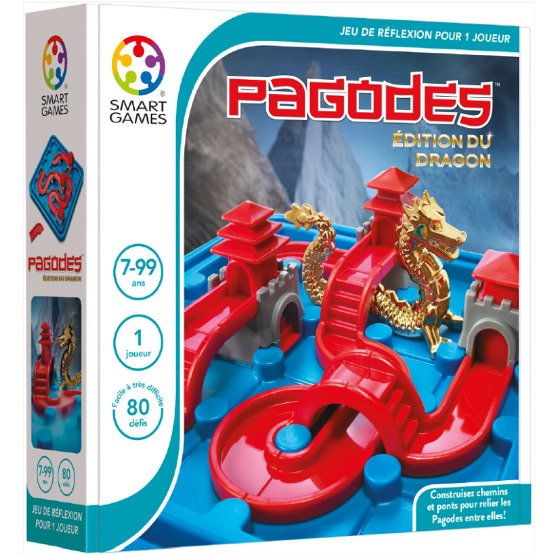 Pagodes est un Casse-tête de la marque Smart Games