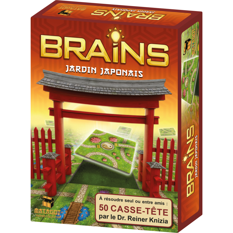 Dans Brains Jardin Japonais résolvez des énigmes de 5 niveaux !