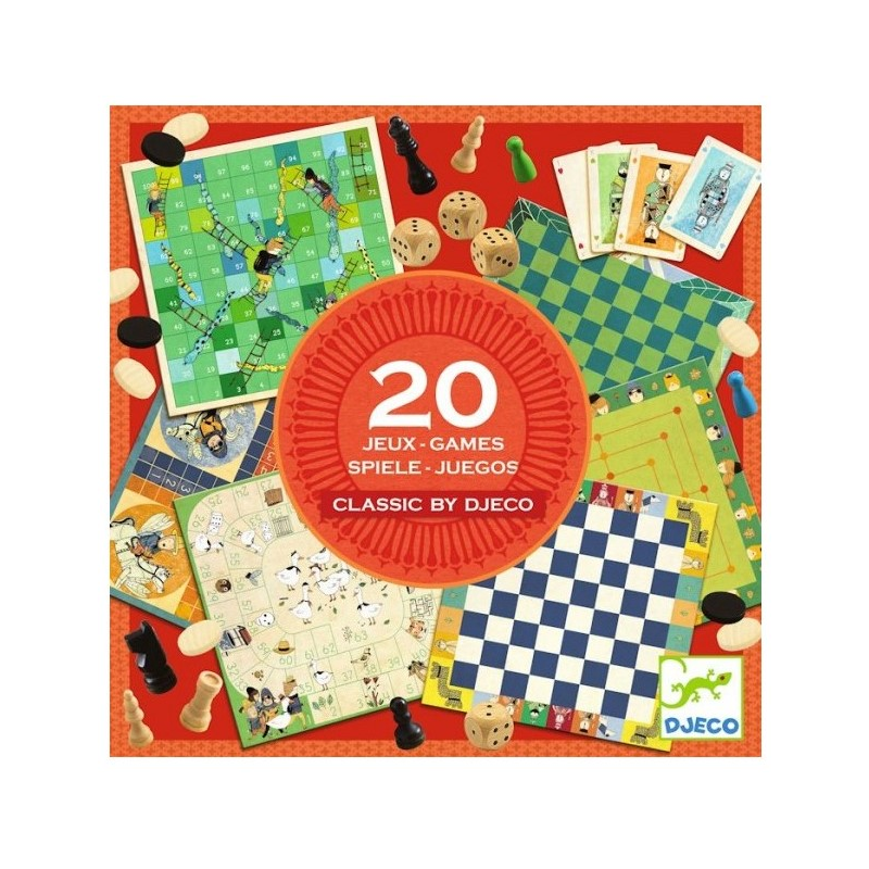 Acheter coffret 20 jeux classiques