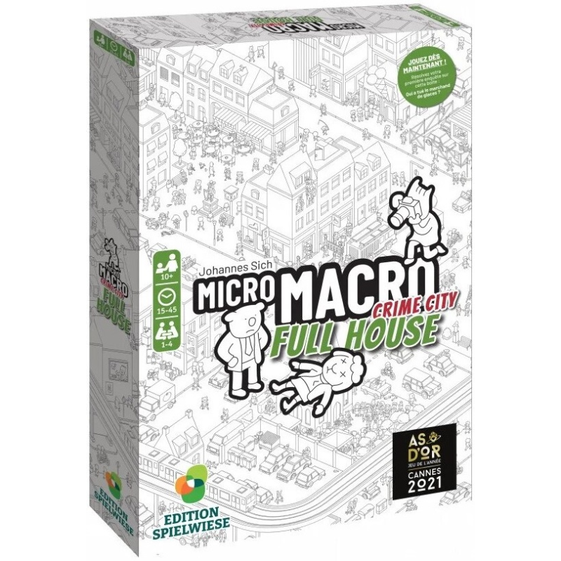 Acheter le jeu de société Micro Macro Crime City Full House