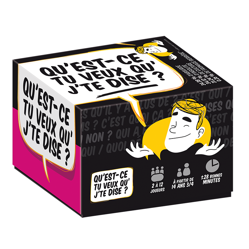 Acheter le jeu de société Qu'est-ce que tu veux que je te dise ?