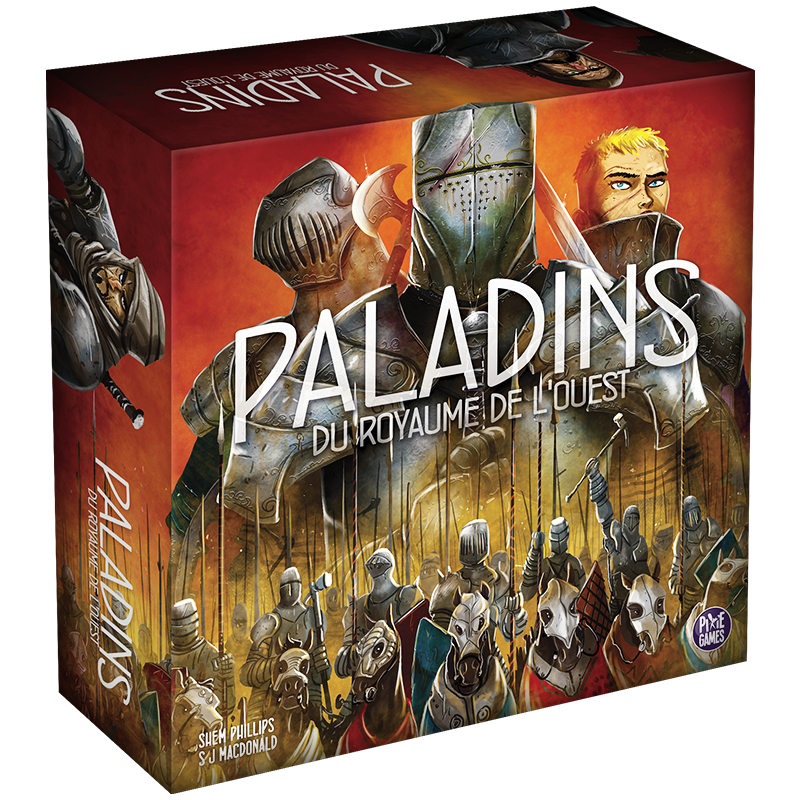 Commander paladins du royaume de l'Ouest