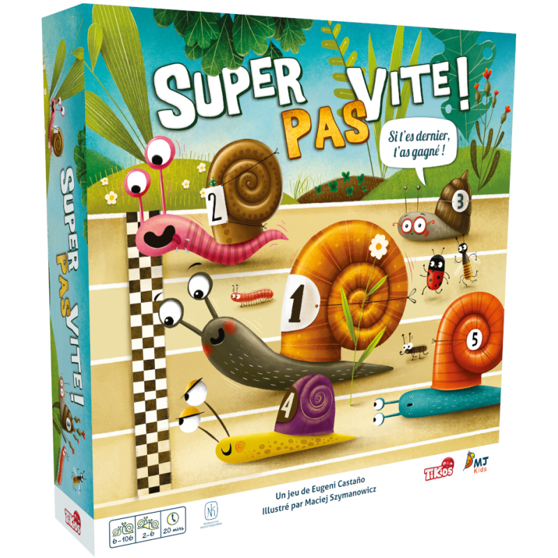 Acheter jeu de société Super Pas Vite !