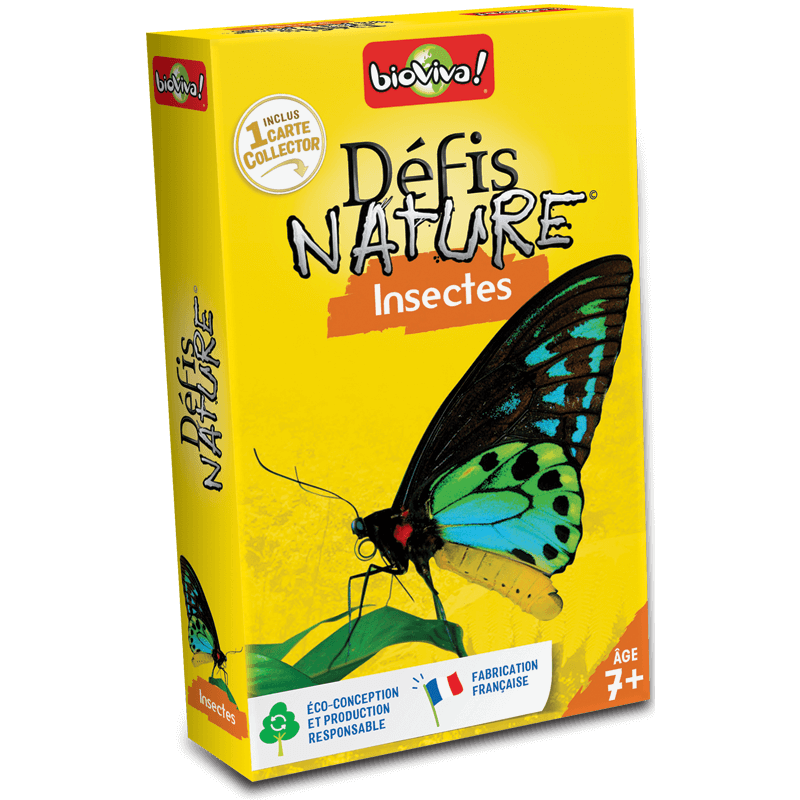 L'édition des insectes de Défis Nature.