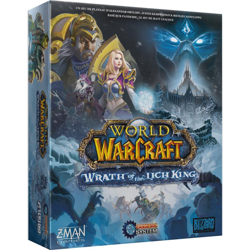 Acheter le jeu de société World of Warcraft Wrath of the Lich King : Pandemic System