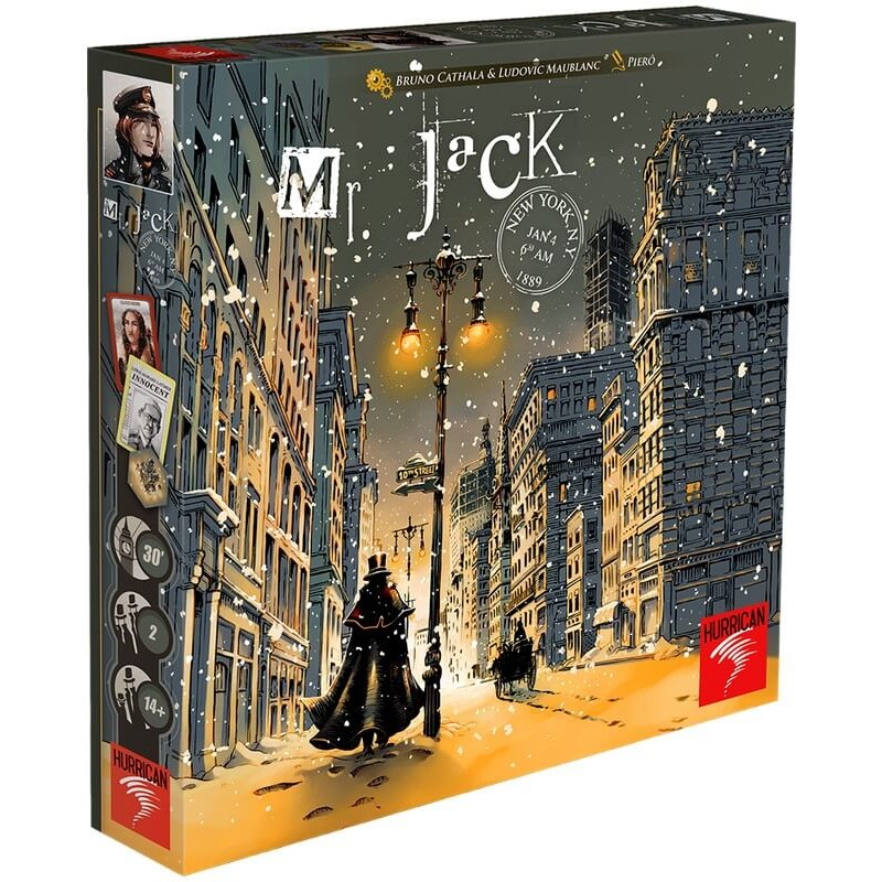 Acheter le jeu de société Mister Jack New York édition 2021