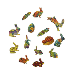 Acheter un puzzle créatif en bois La Licorne Féérique