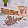Acheter un puzzle créatif en bois Le Phénix Flamboyant