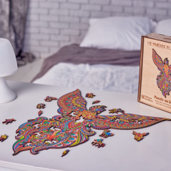 Acheter un puzzle créatif en bois Le Phénix Flamboyant