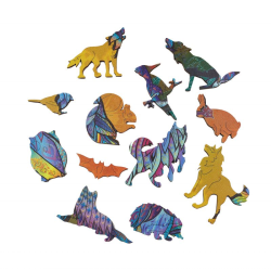 Acheter un puzzle créatif en bois Le Loup Hurleur