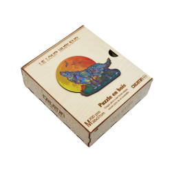 Acheter un puzzle créatif en bois Le Loup Hurleur