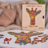 Acheter un puzzle créatif en bois L Amusante Girafe