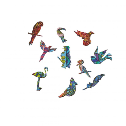 Acheter un puzzle créatif en bois L Exotique Perroquet