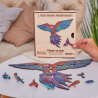 Acheter un puzzle créatif en bois L Exotique Perroquet