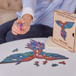 Acheter un puzzle créatif en bois L Exotique Perroquet