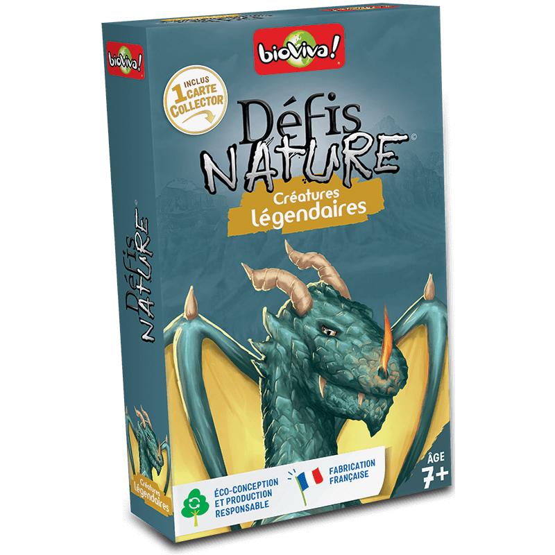 L'édition sur les Créatures Légendaires de Défis Nature.